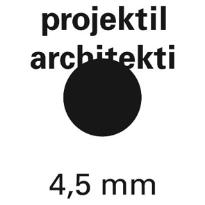 Logo architektonického studia Projektil
